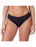 Dámske tangá DAILY MICRO THONG - BELLINDA - čierne
