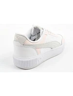 Dámske športové topánky Puma, tenisky Carina Mia, kožené, biele Dámske športové topánky Puma, tenisky Carina Mia, kožené, biele