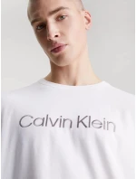 Pánske tričko na spanie S/S CREW NECK 000NM2501E 100 white - Calvin Klein