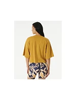 RIP CURL Seacell Crop Heritage Tee žltá RIP CURL Seacell Crop Heritage Tee žltá