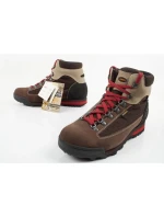 Aku Slope Gore-tex pánska kožená členková treková športová obuv hnedá