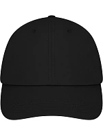 Daiber MB 6256 6-panelová čiapka „Dad Cap“ 03.6256 čierna Daiber MB 6256 6-panelová čiapka „Dad Cap“ 03.6256 čierna