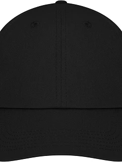 Daiber MB 6256 6-panelová čiapka „Dad Cap“ 03.6256 čierna
