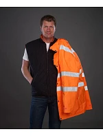 Yoko HVP 711 Hi-Vis 7-v-1 bunda 79.P711 hi vis žltá/námornícka modrá Yoko HVP 711 Hi-Vis 7-v-1 bunda 79.P711 hi vis žltá/námornícka modrá