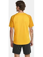 Craft Teamwear Squad Go Contrast Jersey M Pánske kontrastné športové tričko 82.2725 tmavomodré Craft Teamwear Squad Go Contrast Jersey M Pánske kontrastné športové tričko 82.2725 tmavomodré