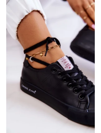 Dámské nízké tenisky Cross Jeans JJ2R4054C černá