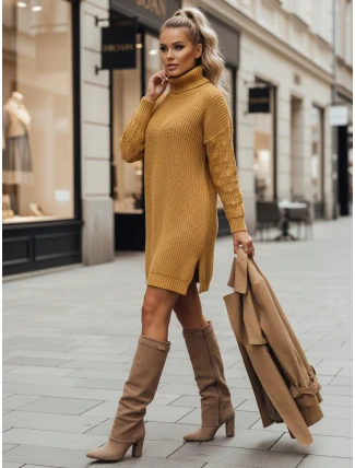 Dámsky sveter FUERTA yellow FashionStreet MY1866