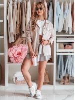 FALBELA mini sukňa s volánom svetlo sivá FashionStreet CY0496 FALBELA mini sukňa s volánom svetlo sivá FashionStreet CY0496