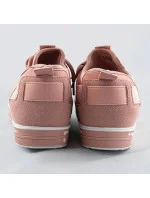 Ružové dámske nazúvacie tenisky (C1039)