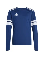 Adidas Squadra 25 detské tričko s dlhým rukávom tmavomodré JJ0049