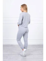 Atlanta šedá sada s potlačou