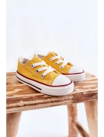 Dziecięce Trampki Klasyczne Żółte Filemon