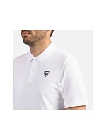 Pánske polo tričko ROSSIGNOL Traye Polo, biele Pánske polo tričko ROSSIGNOL Traye Polo, biele