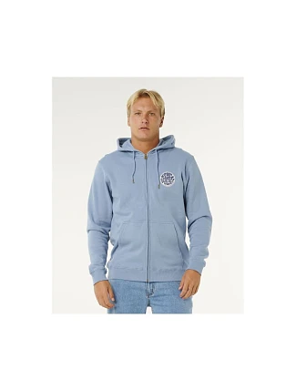 Pánska mikina RIP CURL Wettie Passage Icon Zip Thru, modrá Pánska mikina RIP CURL Wettie Passage Icon Zip Thru, modrá