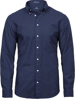 Tee Jays TJ 4000 Košeľa Oxford Perfect s dlhým rukávom 18.4000 tmavomodrá