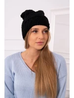 Dámska čiapka Dagmara K332 čierna