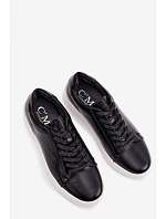Pánske tenisky z eko kože Black Velton Pánske tenisky z eko kože Black Velton