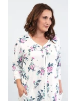 Dámske domáce šaty s trojštvrťovom rukávom Kristýna Dámske domáce šaty s trojštvrťovom rukávom Kristýna