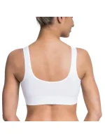Dámska podprsenka bez kostíc športového typu EASY BRA - Bellinda - biela Dámska podprsenka bez kostíc športového typu EASY BRA - Bellinda - biela