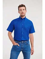 Russell Athletic 933M Oxfordská košeľa s krátkym rukávom 11.933M oxford blue Russell Athletic 933M Oxfordská košeľa s krátkym rukávom 11.933M oxford blue