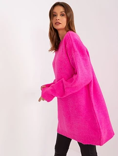 Šaty LC SK 0568.70P fluo ružová