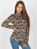 Blúzka RP BZ 8187 2.06 čierna a béžová
