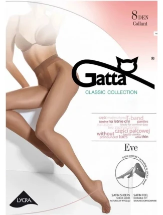 Dámske pančuchové nohavice Eve 8 Den - Gatta