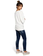 Dámska blúzka B048 ecru - BeWear