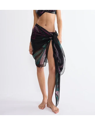 BEACH MYWEAR - Pareo: zavinovacia sukňa z recyklovaného polyesteru Triumph BEACH MYWEAR - Pareo: zavinovacia sukňa z recyklovaného polyesteru Triumph