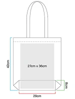 Taška Westford Mill W 691 EarthAware™ z biobavlny 50.0691 fialová