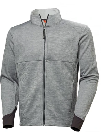 Helly Hansen 72380 Pracovná fleecová bunda „Tech Midlayer“ 59.2380 šedá melírovaná Helly Hansen 72380 Pracovná fleecová bunda „Tech Midlayer“ 59.2380 šedá melírovaná