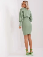 Šaty RV SK 6079.65 pistácií