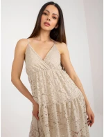 TW SK BI 8247 šaty.62P béžová