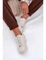 Dámske kožené tenisky ECO Big Star - béžové Dámske kožené tenisky ECO Big Star - béžové