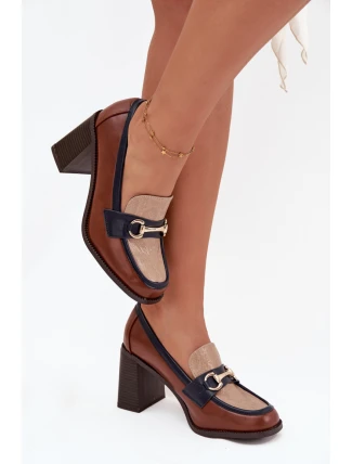 Topánky na polpäte model 217844 Krok vo veľkom štýle