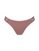 Dámske tangá Soft ADAPT Tiny - BROWN - hnedé 1141 - SLOGGI