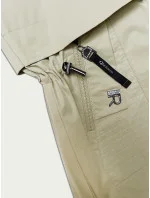 Béžový dámsky kabát s kapucňou Glakate (LU98022#) Béžový dámsky kabát s kapucňou Glakate (LU98022#)