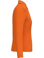 Kariban K 244 Dámske polo s dlhým rukávom z piké 20.K244 oranžové Kariban K 244 Dámske polo s dlhým rukávom z piké 20.K244 oranžové