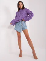 Jumper AT SW 2382.97P fialová