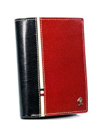 Pánske peňaženky [DH] 331 RBA D BLACK RED čierna