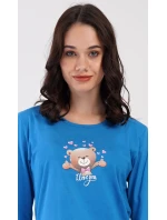 Dámske dlhé pyžamo Bear I love you Dámske dlhé pyžamo Bear I love you
