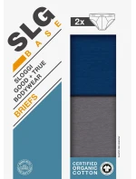 Pánske nohavičky SLG Base C2P - sivo-tyrkysové V001 - SLOGGI Pánske nohavičky SLG Base C2P - sivo-tyrkysové V001 - SLOGGI