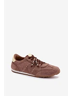 Dámske nízke tenisky s korálkami Brown Galora Dámske nízke tenisky s korálkami Brown Galora