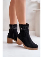 Topánky na podpätku model 201167 Step in style