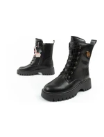 Lee Cooper topánky dámske trapper topánky kožené zateplené dámske topánky