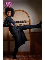NEOBLU Emile Zástera po pás 24.4456 tmavomodrá