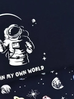 Pánska nočná košeľa 15645 - 180 - Modrá - Vamp