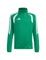 Detská mikina adidas Tiro 26 League Training Top zeleno-biela JY7160