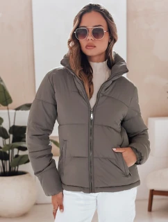 Dámska prešívaná bunda LAROSE sivá FashionStreet TY4944
