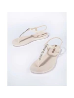 Ipanema Sandal Class women's beige flip flops sandals with cubic zirconia women's